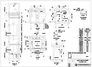 有机房客梯 1000Kg 井道2200x2100 轿厢1600x1400【标准】